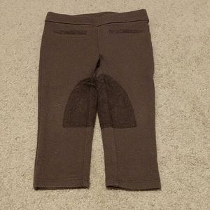 Brown Janie and jack riding pants.